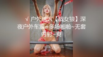 ❤️√ 户外达人【战女狼】深夜户外车震~多场啪啪~无套内射~爽