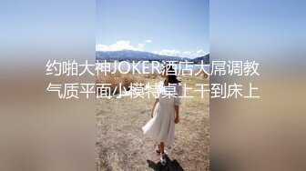 约啪大神JOKER酒店大屌调教气质平面小模特桌上干到床上