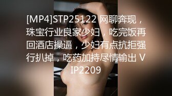 [MP4]STP25122 网聊奔现，珠宝行业良家少妇，吃完饭再回酒店操逼，少妇有点抗拒强行扒掉，吃药加持尽情输出 VIP2209