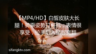 【MP4/HD】白皙皮肤大长腿！骑乘姿势打桩机，表情很享受，拉手后入猛怼爽翻