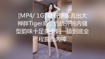 [MP4/ 1G] 最新原版流出大神胖Tiger高价约战外纯内骚型韵味十足美少妇一镜到底全程露脸肉棒