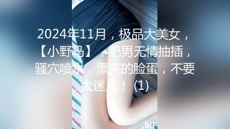 2024年11月，极品大美女，【小野马】，肥男无情抽插，骚穴喷水，漂亮的脸蛋，不要太迷人！ (1)