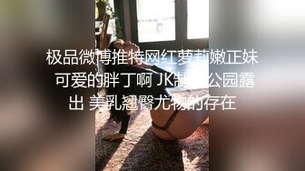 极品微博推特网红萝莉嫩正妹 可爱的胖丁啊 JK制服公园露出 美乳翘臀尤物的存在