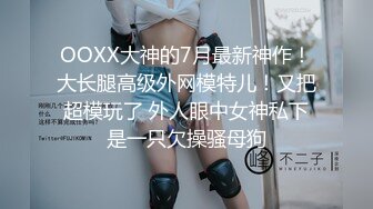 OOXX大神的7月最新神作！大长腿高级外网模特儿！又把超模玩了 外人眼中女神私下是一只欠操骚母狗