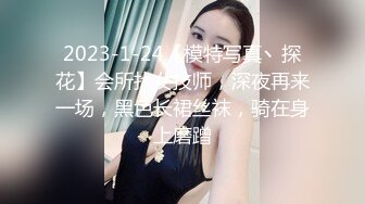 2023-1-24【模特写真丶探花】会所找女技师，深夜再来一场，黑色长裙丝袜，骑在身上磨蹭