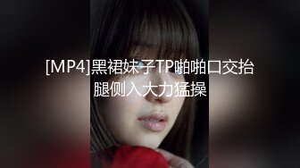 [MP4]黑裙妹子TP啪啪口交抬腿侧入大力猛操