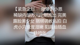 【紧急企划❤️劲爆】小恩✿ 稀缺内部万元定制流出 完美露脸美少女 捆绑调教私拍 白虎小穴极度湿嫩 阳具抽插血脉喷张