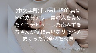 (中文字幕) [cawd-150] 実はMの素質アリ！男の人を責めたくてデビューした南みずきちゃんが従順言いなりでハメまくった完全個撮映像