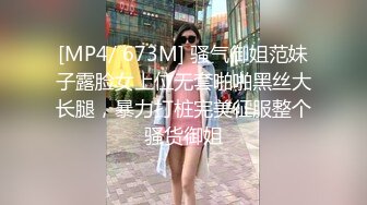 [MP4/ 673M] 骚气御姐范妹子露脸女上位无套啪啪黑丝大长腿，暴力打桩完美征服整个骚货御姐