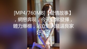 [MP4/760MB]【愛情故事】，網戀奔現，今天超常發揮，體力爆棚，站立插入騷逼良家好滿足