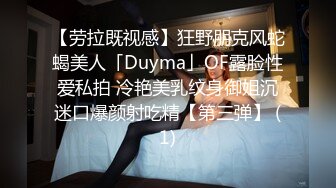 【劳拉既视感】狂野朋克风蛇蝎美人「Duyma」OF露脸性爱私拍 冷艳美乳纹身御姐沉迷口爆颜射吃精【第三弹】 (1)