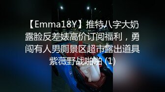 【Emma18Y】推特八字大奶露脸反差婊高价订阅福利，勇闯有人男厕景区超市露出道具紫薇野战啪啪 (1)