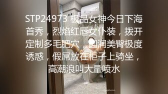 STP24973 极品女神今日下海首秀，烈焰红唇女仆装，拨开定制多毛肥穴，圆润美臀极度诱惑，假屌放在柜子上骑坐，高潮浪叫大量喷水