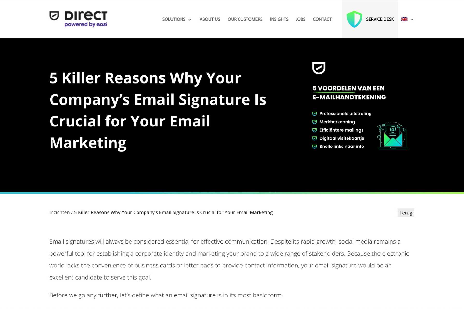 5 killer reasons why your company's email signature is crucial for your email marketing